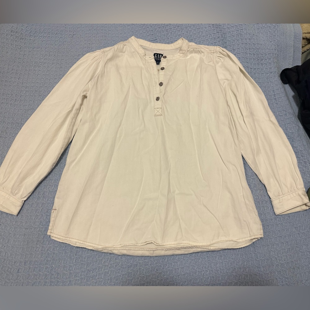 GAP Vintage Style Denim Blouse